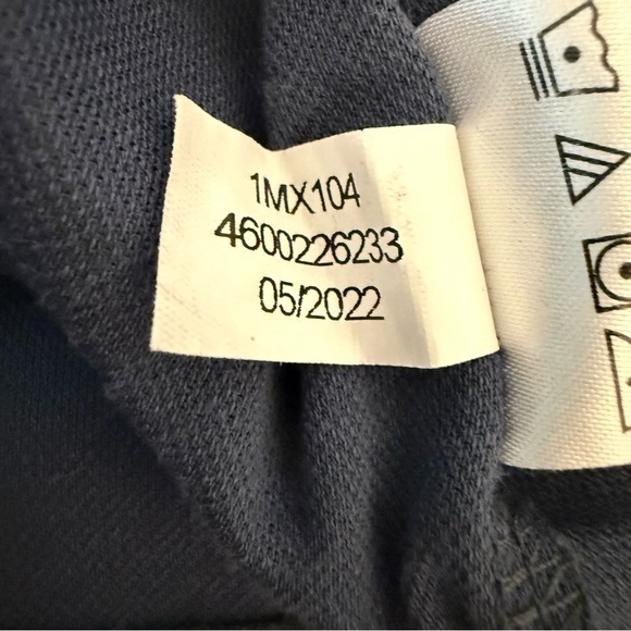 TravisMathew Desert Park Polo Bay Harbor Golf Club Navy Blue M - Picture 9 of 9